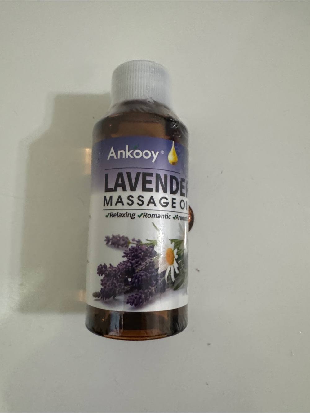 Lavender Massage Oil - Relaxing Aromatherapy Oil (Purple)